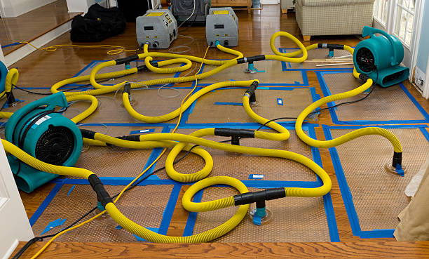 Professional Sewage Cleanup technician working in Marietta, OH